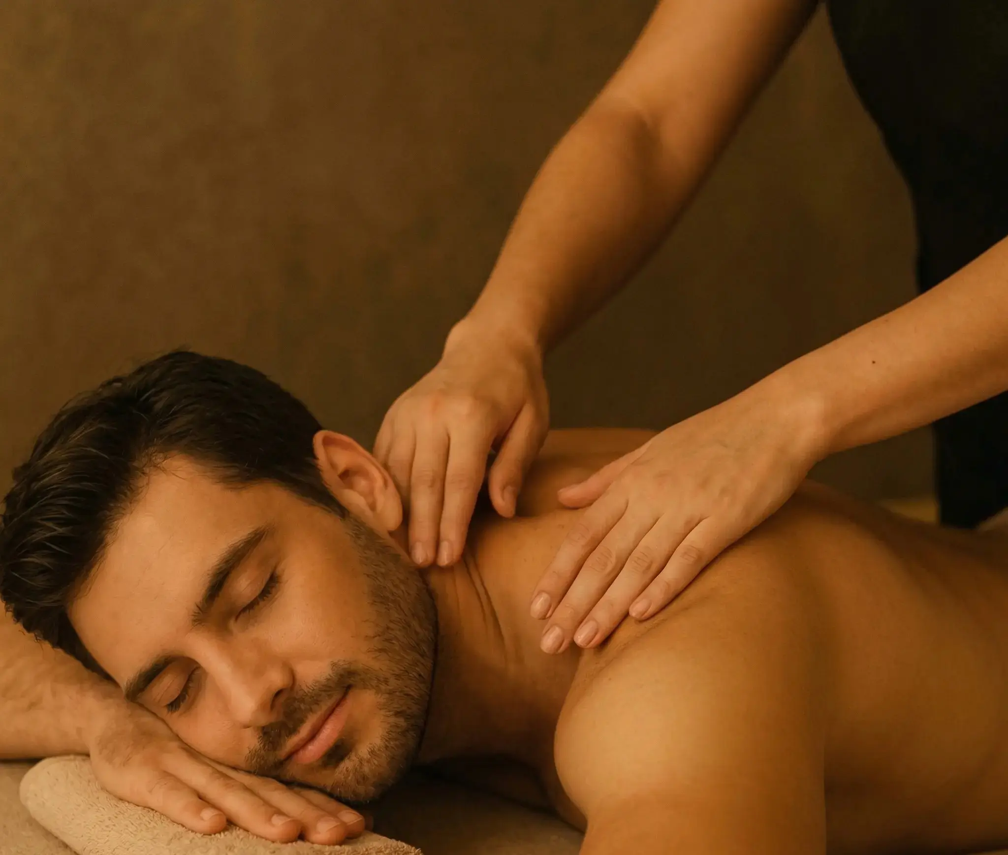 Sensitive massage in Alicante therapy to relax the body and reduce stress.